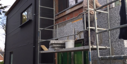 Aanbouw en extra verdieping te Heusden 9070 (Oost-Vlaanderen)